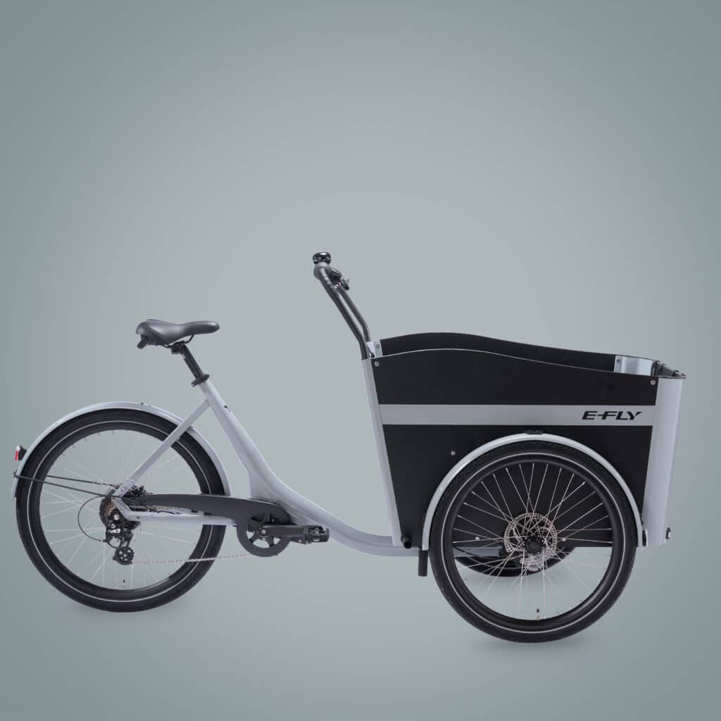 E-Fly Cargo RD El-ladcykel Steelgrey