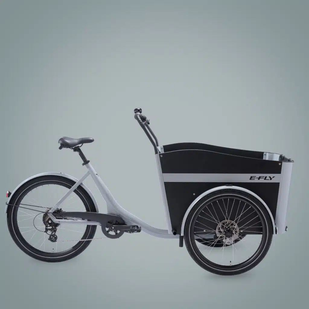 E-Fly Cargo RD El-ladcykel Steelgrey