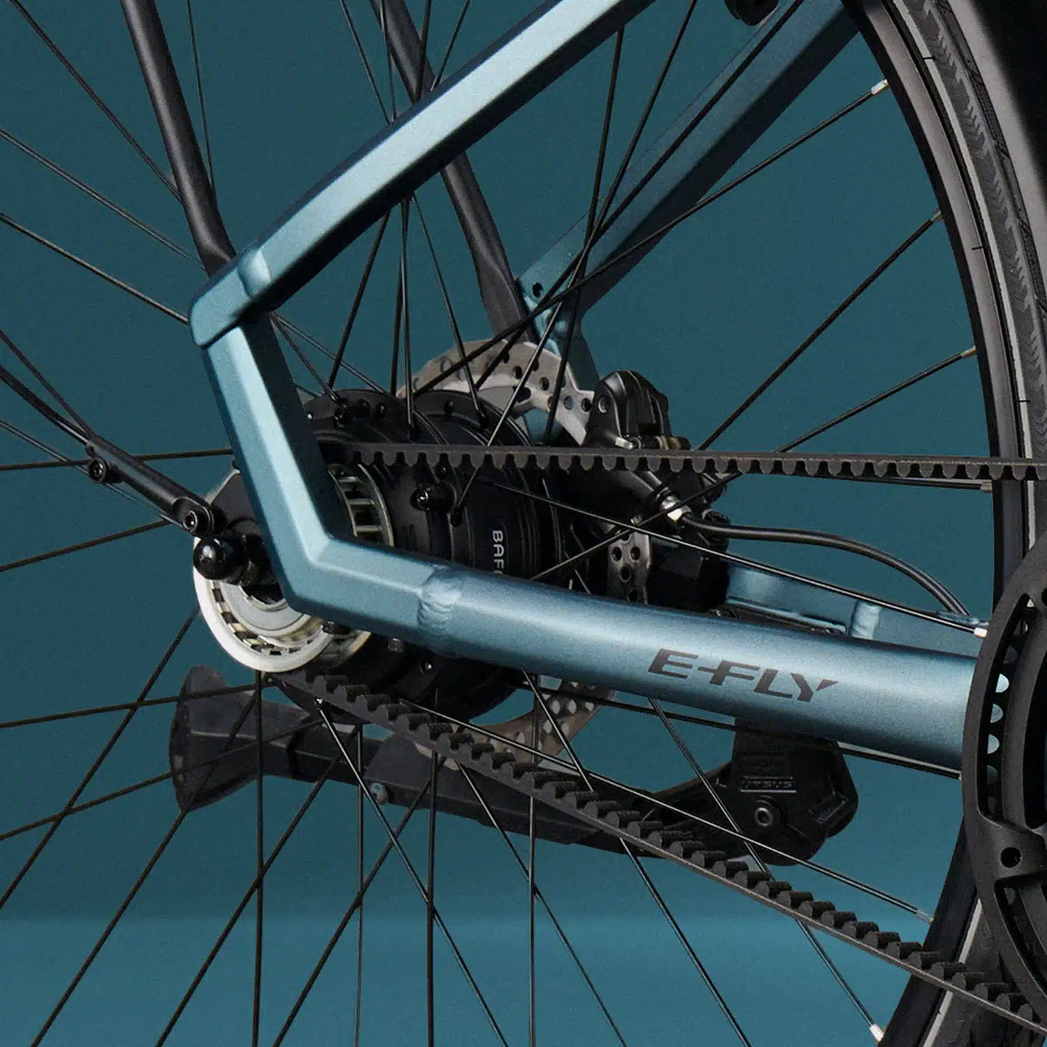 Eos Herre Galaxy Grey Metallic Baghjulsmotor Baghjulsmotor